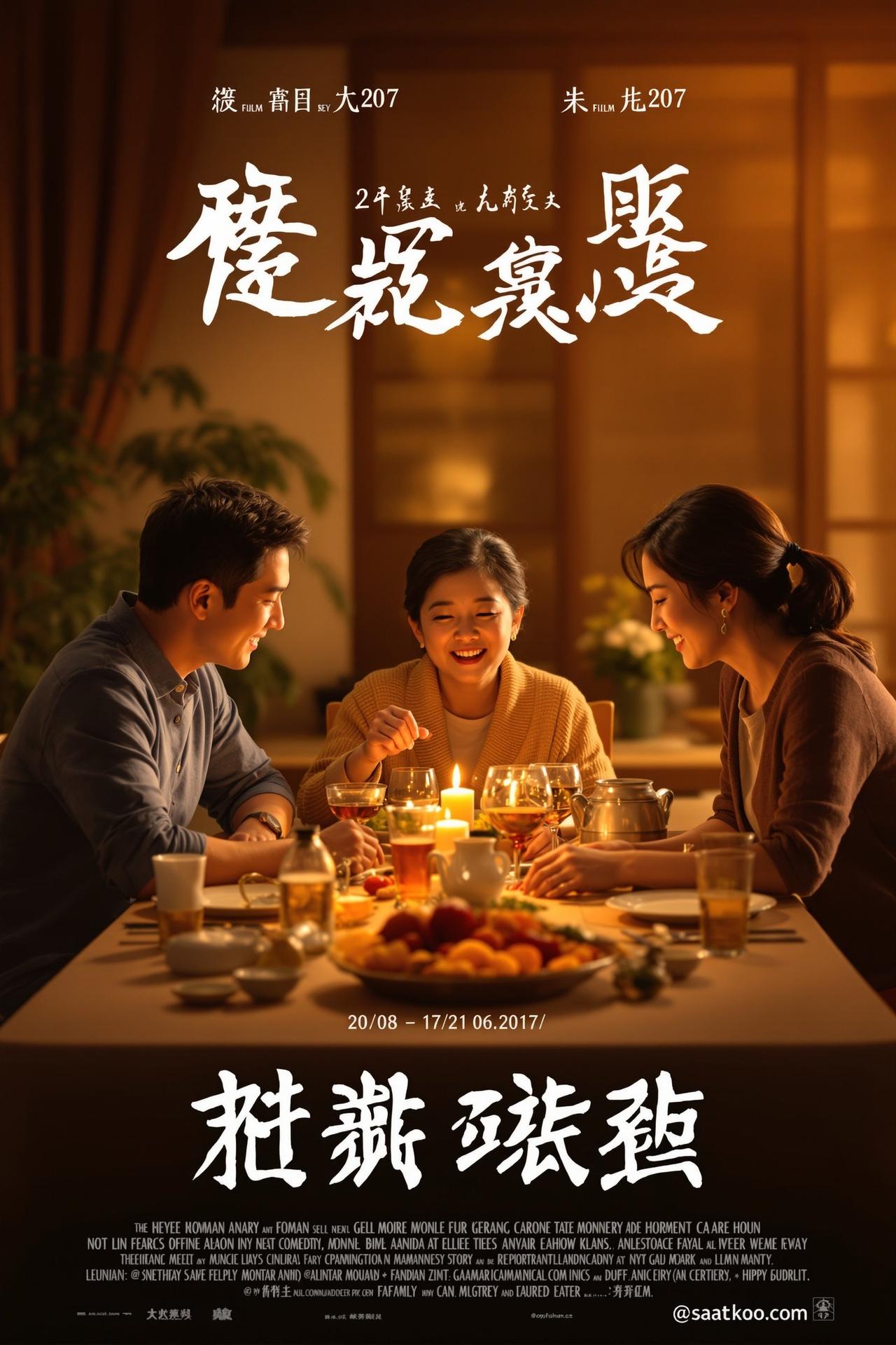 琪琪影视院作品《烟火人间》高清海报